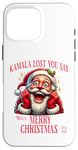 iPhone 16 Pro Max Kamala Lost Merry Christmas - Funny Christmas 2024 Election Case