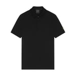 Lyle & Scott Mens Tipped Ottoman Polo Shirt - M