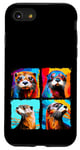 iPhone SE (2020) / 7 / 8 Otter Pop Art Colorful Drawing Painting Case