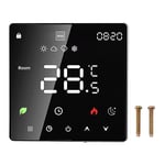 Tonchean - Thermostat intelligent Thermostat de chauffage Thermostat d'ambiance Thermostat de chauffage électrique au sol 16A led écran tactile