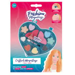 FASHION MAQUILLAGE Coffret de Maquillage en Forme de Cœur-258001-Imitation-12 cm-Multicolore-À Partir de 5 Ans, 258001