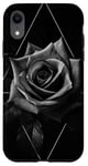 Coque pour iPhone XR Rose Minimalisme Géométrique Art Floral Thèmes Goth