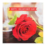 Hallmark Valentine's Day Red Rose Greeting Card 'Blank' - Medium