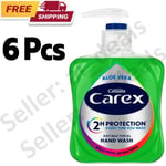 Carex Aloe Vera Antibacterial Hand Wash, Clean & Protect 250 ml (Pack of 6)