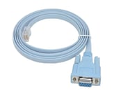 Autre Adaptateur de câble pour Console de routeur série DB9 femelle, Port RJ45 à RS232 COM, pour Cisco Huawei Nipseyteko