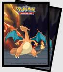 Gallery Series Scorching Summit Standard Deck Protector Sleeves (65ct) for Pokemon