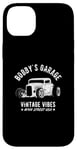 Coque pour iPhone 14 Plus Bobby's Garage Hotrod Car Design pour le nom Bobby