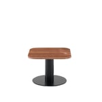 Arflex - Goya Small Table 50 x 50 cm - Travertino Rosso - Småbord & sidebord - Rød - Metall/Stein