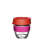 KeepCup Brew, Reusable Coffee Cup - Tempered Glass and Splashproof Sipper, S 8oz/227ml - Daybreak