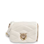 Sac D'Épaule PINKO Love Click Pouf Baby Femme Blanc - 101584-A1ET-Z14Q