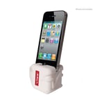 Vibe Slick-Rok Passive Amplifier Dock for iPhone 5/5C/5S White