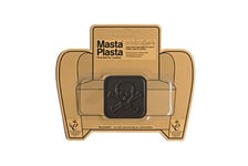 MastaPlasta Self-Adhesive Premium Leather Repair Patch - Dark Brown Pirate 5cm x 5cm (2in x 2in). First-Aid for Sofas, Car Seats, Handbags, Jackets