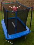 Sportspower 8Ft X 6Ft Bounce Pro Rectangular Trampoline &Amp; Enclosure