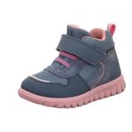 Superfit Girl's SPORT7 MINI Gore-Tex Sneaker, BLAU/ROSA 8020