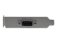 Startech.Com 9 Pin Serial Male To 10 Pin Motherboard Header Lp Slot Plate - Serial Panel - Db-9 (M) To 10 Pin Idc (F) - 9.1 In - Gray - Plate9mlp - Seriell Panel - Db-9 (Hane) Till 10 Pin Idc (Hona) - 23 Cm - Grå