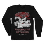 Hybris Biff's Automotive Detailing Long Sleeve Tee (Black,XL)