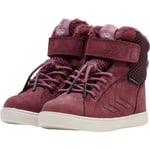 hummel Splash Tex Jr Velcro Vinterstøvler Barn - Bordeaux - str. 26