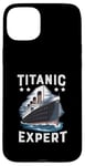 Coque pour iPhone 15 Plus Titanic Expert – White Starline RMS Titanic Garçons Filles