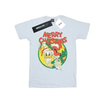 Disney Herr Donald Duck God Jul T-shirt L Vit White L