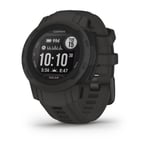 Garmin Instinct 2S Solar - grafitt - sportsur med bånd - 32 MB