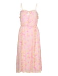 Rosemunde Recycled Chiffon Strap Dress Rosa