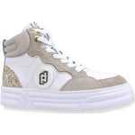 Chaussures Liu Jo  Cleo 07 Sneaker Mid Donna Beige Lamb BF2079PX106