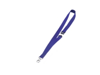 Nyckelhängare textilhalsband Durable 20 mm blå - (10 st.)