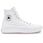 Shoes Converse Chuck Taylor All Star Move Platform Leather Size 3.5 Uk Code A...