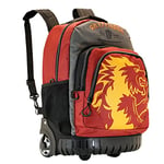 Harry Potter Gryffindor-Sac à dos à Roulettes GTS FAN, Rouge