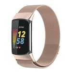 Fitbit Charge 6 Armband Milanese Loop, Champagneguld