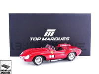 TOP MARQUES COLLECTIBLES 1/18 - FERRARI 315S - RED EDITION 1957 TOP127E