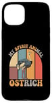 Coque pour iPhone 15 Plus Citation drôle d'autruche est mon esprit animal citations drôles d'autruche