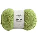 Socki Garn Ensfarget Ullmiks 100 g Adlibris