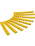 Cable marker clips ‘Letters A-C’ for cable diameters up to 2.5 mm