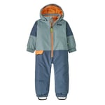 Patagonia Baby Snow Pile One-Piece thermal blue 6-12M