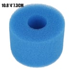 02 bleu - Filtre en mousse pour piscine, réutilisable, lavable, éponge filtrante, cartouche adaptée à Bubble Jetted, accessoire de piscine de SPA pur