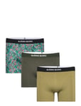 Premium Cotton Stretch Boxer 3P Green Björn Borg