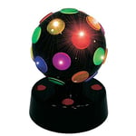 PartyFunLights 86019 Lampe LED Disco Noire