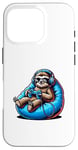 iPhone 16 Pro Sloth Gamer with Headphones and Controller Case