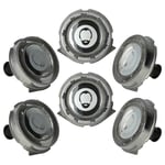 6x Têtes de rasoir pour Philips RQ3 RQ310 RQ330 RQ1190 RQ1190X RQ1195 rasoir