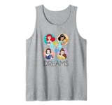 Disney Princess Big Dreams Sparkle Character Bubbles C1 Tank Top