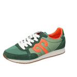 Chaussures Homme WUSHU RUYI 40 EU Sneakers Vert Tissu Orange Daim EY100-40