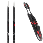 ROSSIGNOL Pack ski de fond Rossignol Delta Sport R-skin 25 + Fixations Mixte Noir / Gris Blanc taille 184 2025