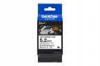 Brother P-Touch D 600 VP - HSe211E sort p hvit krympestrmpe 5,2 mm HSE211E 49443