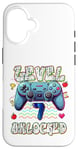 Coque pour iPhone 16 Level 7 Gamer vidéo débloqué 7ème anniversaire pour garçons