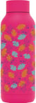 Quokka Bouteille isotherme en acier inoxydable Solid Raspberry Pink 510 ml Stitch Tropical