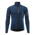 Wosawe-Veste De Cyclisme Coupe-Vent Pour Homme,Veste D'équitation Chaude,Sports De Plein Air,Randonnée,Course À Pied,Vélo,Sourire,Hiver