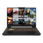 PC portable Asus gaming TUF A15  - 15,6"- FHD 144 Hz- AMD Ryzen 5  16 Go RAM 512 Go SSD RTX 4050  TGP 140 W - Noir