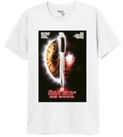 FRIDAY THE 13TH Men's Mefridmts050 T-Shirt, White, XL