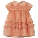 Stella McCartney Kids Broderad Klänning Laxrosa | Rosa | 4 years